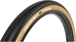 Panaracer Gravel King Slick TLR Gravel Tyre Black/Brown 27.5x1.90 inch