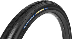 Panaracer Gravel King Semi Slick Plus TLR Gravel Tyre Black/Black 700x30c