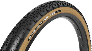 Panaracer Gravel King X1 R TLR Tyre, Black/Amber 700x40c