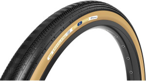 Panaracer Gravel King Semi Slick TLR Tyre Black/Brown 700x30c