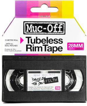 Muc-Off Tubeless Rim Tape 10m Roll, 28mm