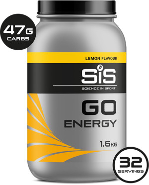 SIS GO Energy Drink 1.6kg Tub - Lemon