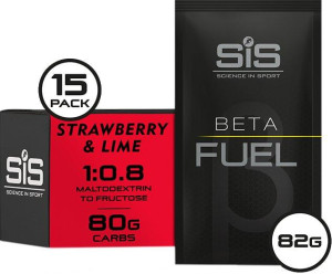 SIS BETA Fuel Energy, 15 Sachets - Strawberry and Lime