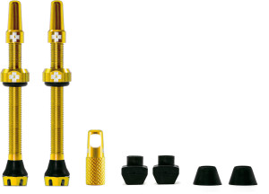 Muc-Off Tubeless Valves V2, 44mm Gold