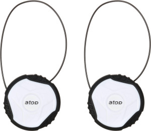ATOP Spin Buckle Pair White
