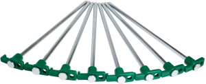 Halfords Groundhog Tent Pegs 8 pack