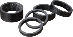 Halfords 1-1/8 inch Carbon Headset Spacers