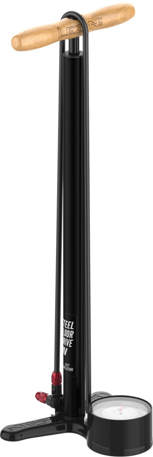 Lezyne Steel HV Floor Drive 3.5 Track Pump Black