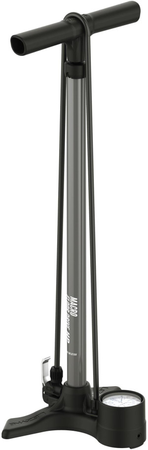 Lezyne Macro Floor Drive Track Pump Dual Valve, Grey