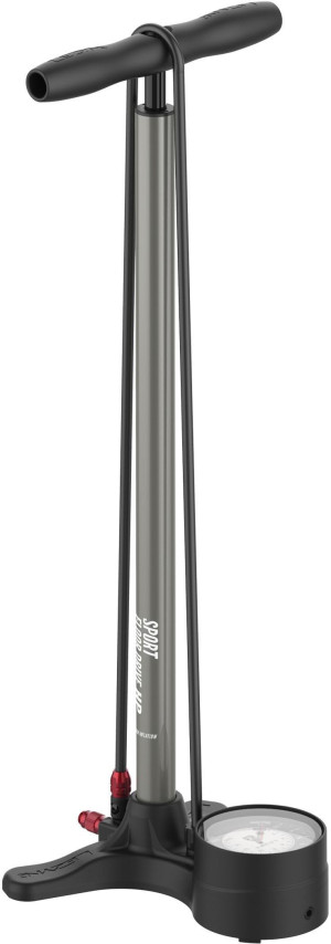 Lezyne Sport Floor Drive 3.5 Track Pump ABS-1 Pro, Grey