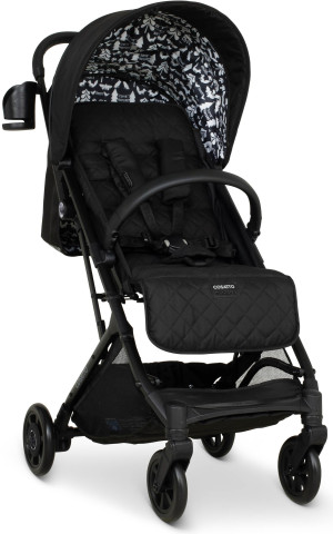 Cosatto Whoosh 4 Stroller, Silhouette Black - 0-3 Years