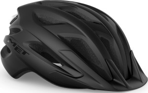 MET Crossover Helmet, Black Matt, 60-64