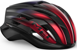 MET Trenta 3K Carbon MIPS Helmet, Red, Small