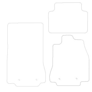 Jaguar XF - Premium Mats 4 Clips (SS2301)