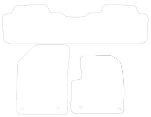 Citroen C5 - Premium Mats 4 Clips (SS3392)