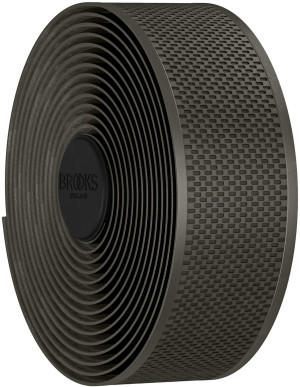 Brooks Cambium Rubber Bar Tape, Mud Green