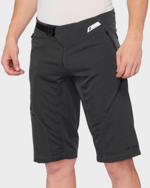 100% AIRMATIC Shorts Charcoal - 30