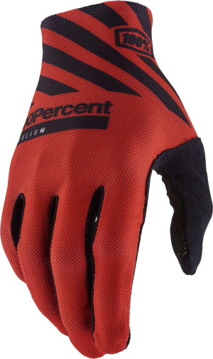 100% CELIUM Gloves Racer Red - L
