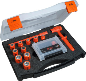 ITL 1/4 inch Drive 24 Piece Socket Set
