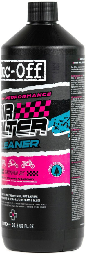 Muc-Off Motorcycle Air Filter Cleaner 1L