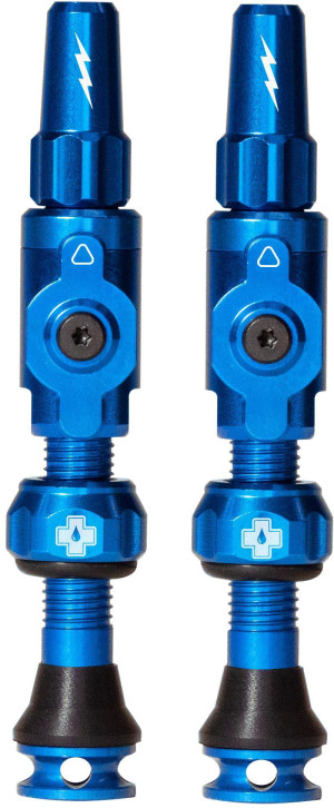 Muc-Off Big Bore Lite Tubeless Valves 45mm Blue