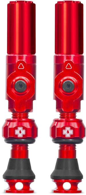 Muc-Off Big Bore Hybrid Tubeless Valves 35mm Red