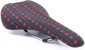 DMR 25th Year Saddle, Black Red