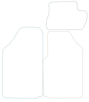 Citroen C2 Graphite - Luxury Mats 0 Clips (SS7101)