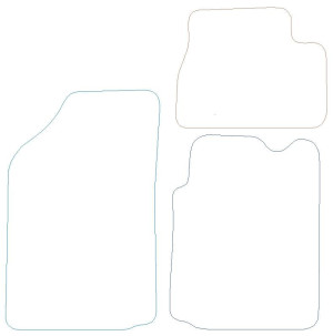 Citroen C3 Graphite - Luxury Mats 0 Clips (SS7102)