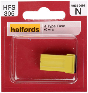 Halfords J Type Slow Blow Fuse 60AMP (FUSE217)