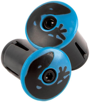 Lizard Skins DSP Bar Tape Plugs, Sky Blue