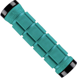 Lizard Skins Northshore Dual Clamp Lock-On Grips, Teal