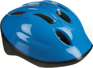 Halfords Plain Blue Kids Helmet, 46-54cm