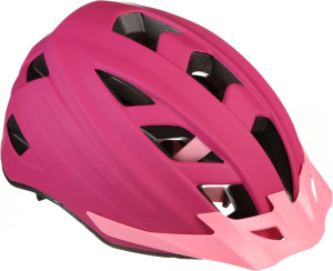 Halfords Pink Contrast Junior Helmet, 52-59cm