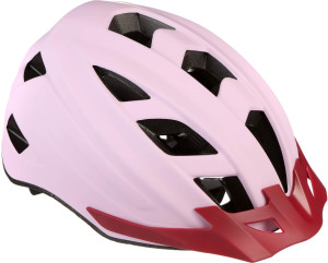 Halfords Lilac Contrast Junior Helmet, 52-59cm