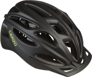 Halfords Black Cierzo Junior Helmet, 52 - 58 cm