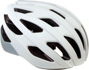 Halfords Road Cycle Helmet, Medium - White