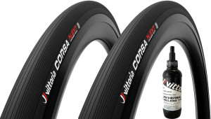 Vittoria Corsa N.EXT TLR Tyre & Sealant Bundle, 700x30c