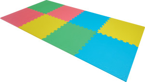 Halfords 8 Pack  Coloured Floor Mats