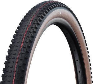 Schwalbe Rick XC Folding MTB Tyre, Addix Speed, 29x2.25 inch, Transparent Sidewall