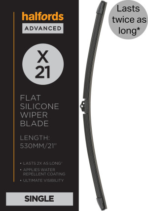 Halfords Advanced Silicone Wiper Blade X21 inch