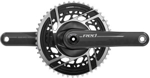 SRAM Red E1 2x12 Speed DUB Crankset, 48/35T 160mm