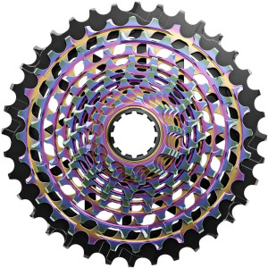 SRAM Red XG-1290 E1 12 Speed Cassette, Rainbow 10-33T