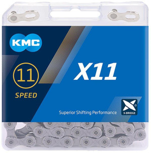 KMC X11 11 Speed Chain, Grey 122L
