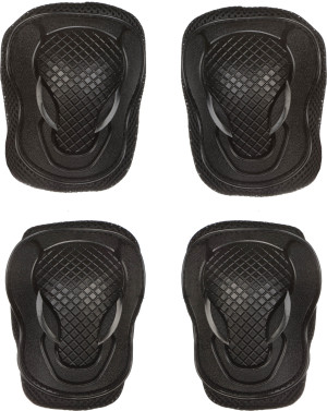 Halfords Black Kids Pad Set, 3-7yrs