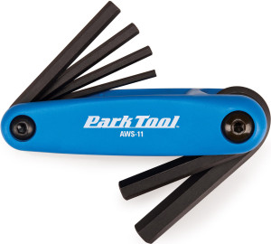 Park Tool AWS-11 - Fold-Up Hex Wrench Set