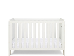 Tutti Bambini Alba Mini Cot Bed - White
