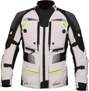 Weise Summit Motorcycle Jacket - Stone, 4XL