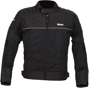 Weise Scout Motorcycle Jacket - Black, 2XL