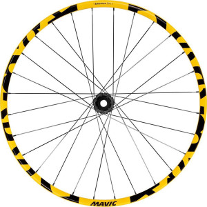 Mavic Deemax DH Yellow 27.5 inch 6 Bolt Rear Wheel, 12x157mm SRAM XD